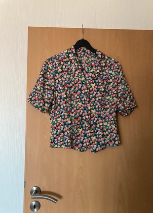 Chemisier fleurie manches courtes, brand: St Michael, condition: Very good, size: L / 40 / 12, €19.00, €20.65 includes Buyer Protection