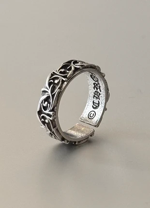 Belle bague Chrome Goth x Punk en acier inoxydable, marque: CHROME, état: Très bon état, taille: Ajustable, 10,00 €, 11,20 € Protection acheteurs incluse