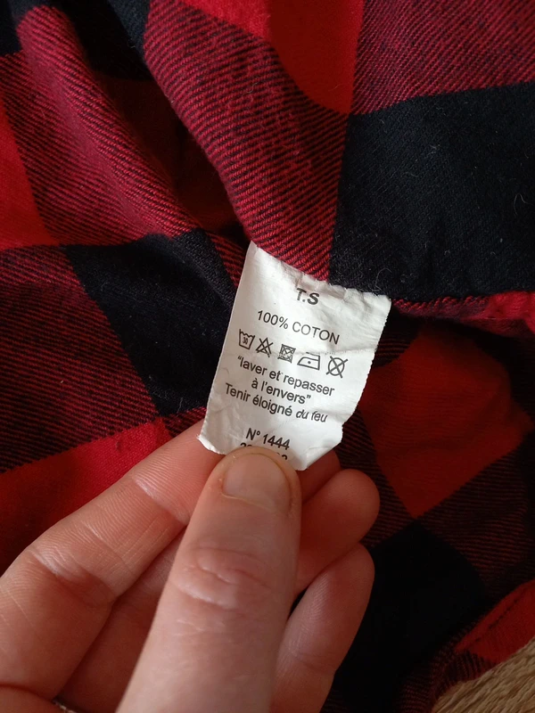 Chemise écossaise homme S - photo numéro 12