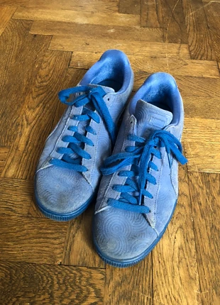 Puma Suede in blau, marke: Puma, zustand: Gut, größe: 40, 30,00 €, 31,70 € inklusive Vinted-Käuferschutz