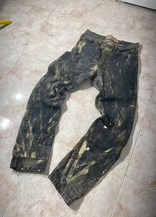 wide-leg vintage affliction style trousers handmade, marque: Affliction, état: Très bon état, taille: M, 35,00 €, 37,45 € Protection acheteurs incluse