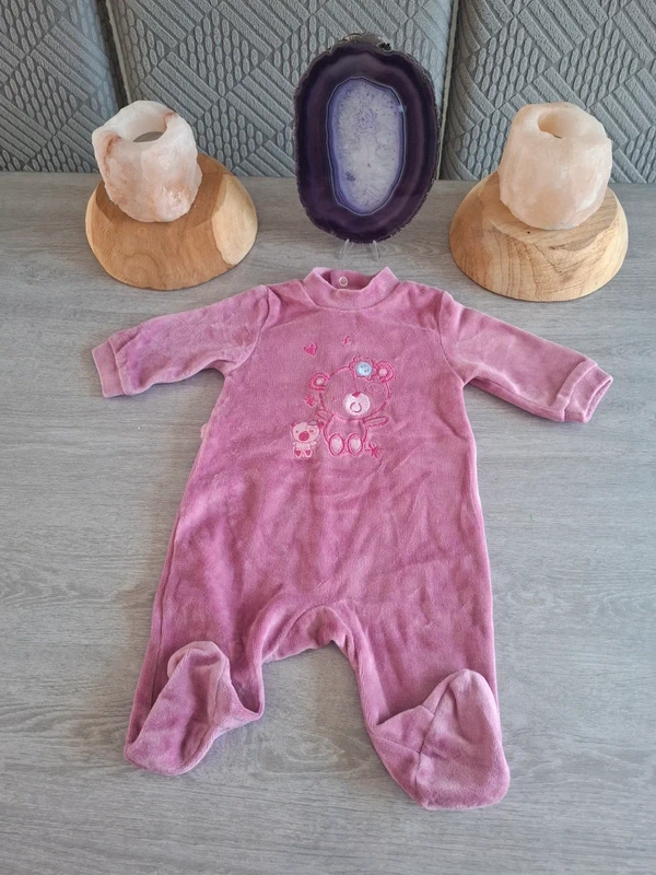 Pyjama velours taille 1 mois