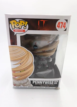 Funko Pop! Pennywise With Wig - IT - Movies - Horror - Vinyl Figure, brand: Funko, condition: Very good, size: Preemie, up to 44cm, £10.00, £11.10 includes Buyer Protection