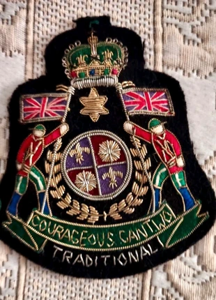 Toppa ricamata english bullion anni 60, état: Bon état, 12,00 €, 13,30 € Protection acheteurs incluse