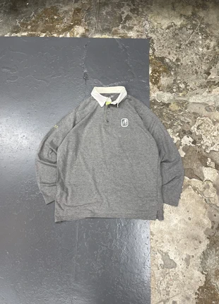Polo de rugby USA gris imprimé Vintage, marca: Vintage Dressing, estado: Bom, tamanho: L, €8.00, €9.10 inclui Proteção do Comprador Pro