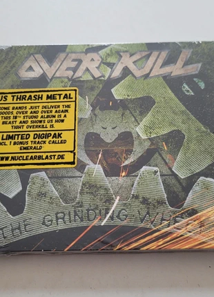 Cd Overkill The Grinding Wheel Limited Digipak, condition: New with tags, €9.90, €11.10 includes Buyer Protection Pro