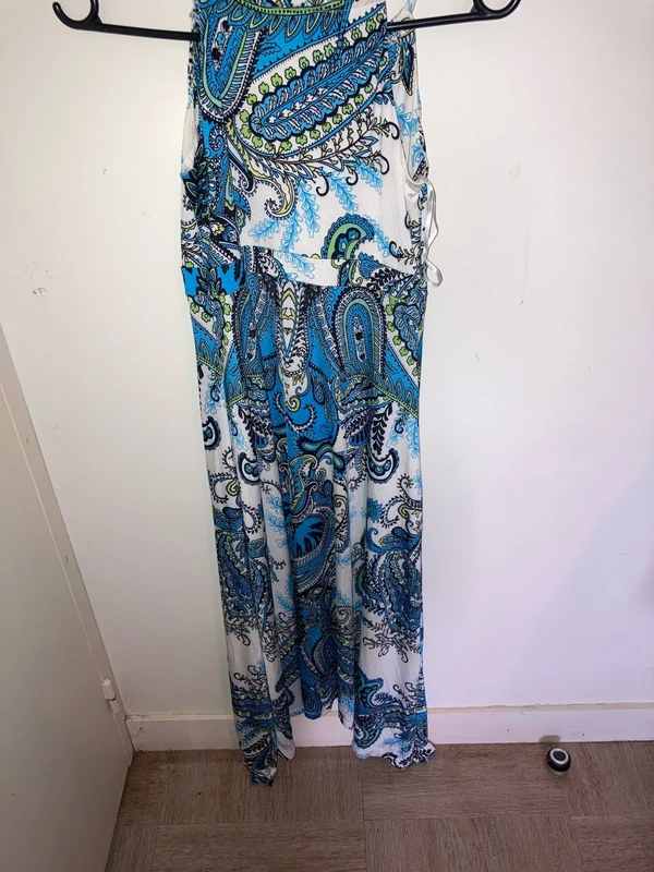 Robe bohème chic bleu - photo numéro 5