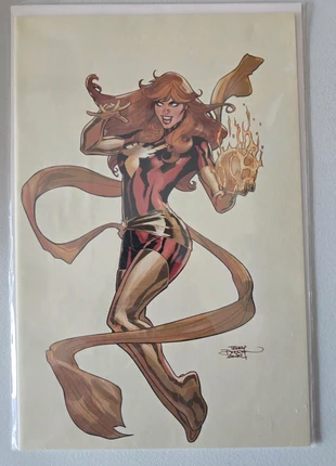 Phoenix resurrection, the return of Jean Grey. Terry Dodson exclusive virgin variant., staat: Heel goed, € 49,95, € 53,15 inclusief Kopersbescherming