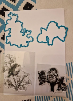 Tampons et dies assortis, brand: Marianne Design, condition: New without tags, €5.00, €5.95 includes Buyer Protection