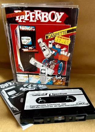 Paperboy - Elite - Sinclair ZX Spectrum, condition: Good, £5.00, £5.95 includes Buyer Protection