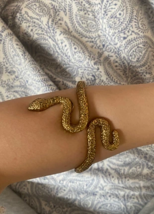 Vintage Gold Schlangen Armreif, marke: Vintage Dressing, zustand: Neu, mit Etikett, 13,00 €, 14,35 € inklusive Vinted-Käuferschutz