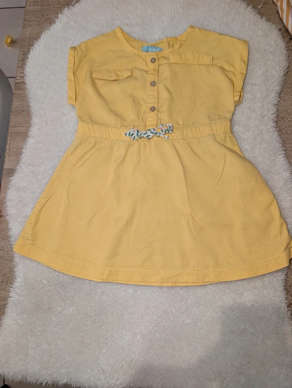 Robe jaune obaibi 23 mois 🍋