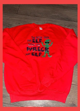 Christmas jumper, brand: Fruit of the Loom, condition: Very good, size: M / 38 / 10, €5.50, €6.48 includes Buyer Protection