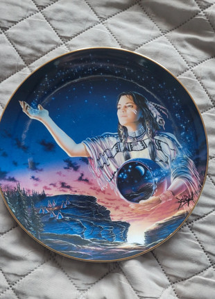 Assiette décorative indien, marque: Franklin Mint, état: Très bon état, 10,00 €, 11,20 € Protection acheteurs incluse