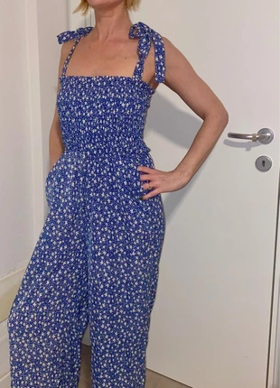 Ditsy Floral Jumpsuit by Brave Soul, marke: Brave Soul, zustand: Neu, größe: S / 36 / 8, 7,50 €, 8,58 € inklusive Vinted-Käuferschutz