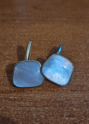 Boutons de Manchette Vintage – Laiton & Nacre, marke: Nacre, zustand: Sehr gut, 38,90 €, 41,55 € inklusive Vinted-Käuferschutz
