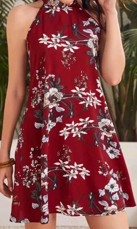 Robe ras de cou trapèze - photo numéro 5