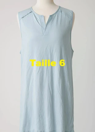 Débardeur bleu clair ( pyjama ) HOM Taille 6, marke: HOM, zustand: Sehr gut, größe: 4XL, 1,00 €, 1,75 € inklusive Vinted-Käuferschutz