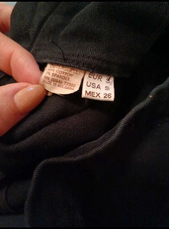 Veste noire cintrée en jean, ZARA taille S - photo numéro 16