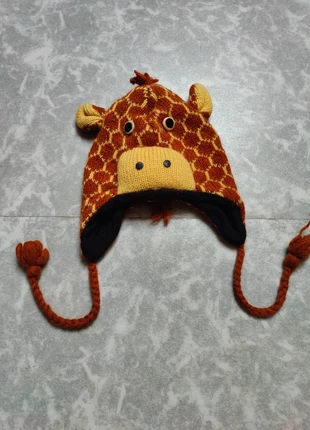 Bonnet "Girafe" Taille Unique, marca: sansnom., estado: Muito bom, tamanho: Tamanho único, €2.00, €2.80 inclui Proteção do Comprador