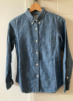 Orslow Standard button down shirt (XS), merk: Orslow, staat: Heel goed, maat: XS / 34 / 6, € 67,00, € 71,05 inclusief Kopersbescherming