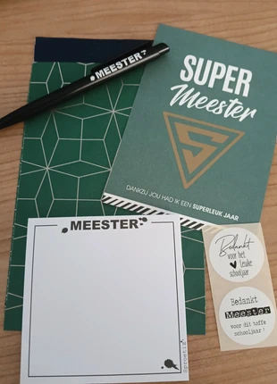 Cadeautje voor de meester, marca: Catscreastore, estado: Novo sem etiquetas, €5.95, €6.95 inclui Proteção do Comprador Pro