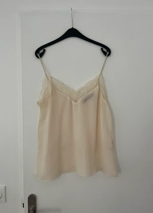 Top en satin Zara, brand: Zara, condition: Very good, size: M / 38 / 10, €5.00, €5.95 includes Buyer Protection
