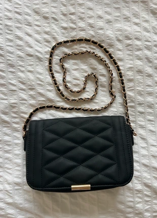 Accessorise black and gold shoulder bag, brand: Accessorize, condition: Very good, £5.00, £5.95 includes Buyer Protection