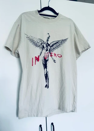 Nirvana oversized T-shirt, brand: Stradivarius, condition: Very good, size: S / UK 8-10, £4.00, £4.90 includes Buyer Protection
