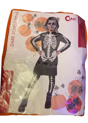 Kinder Skelett Kostüm – Dark Scheletrina (Ciao Srl), marke: Ciao, zustand: Neu, größe: 7 Jahre / 122, 12,90 €, 14,25 € inklusive Vinted-Käuferschutz