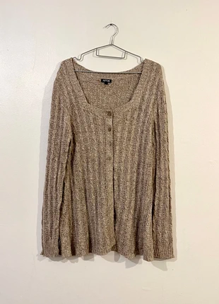 APT.9 vintage Beige Long Sleeve flared knit Cardigan jumper, brand: Apt. 9, condition: Very good, size: XL / UK 20-22, £8.00, £9.10 includes Buyer Protection