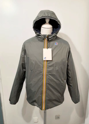 Manteau doudoune réversible k-way Jacques thermo plus 2 double bleu kaki taille XL unisexe Neuve 🔥, marke: K-Way, zustand: Neu, mit Etikett, größe: XL / 42 / 14, 299,00 €, 314,65 € beinhaltet Vinted-Käuferschutz Pro