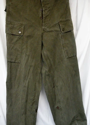 Militaire cargobroek 1958, dubbele laag voor buiten in de winter., staat: Goed, maat: L, € 99,99, € 105,69 inclusief Kopersbescherming