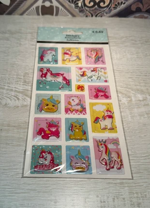 Stickerset unicorns, marque: diverse, état: Neuf sans étiquette, taille: Taille unique, 1,00 €, 1,75 € Protection acheteurs incluse
