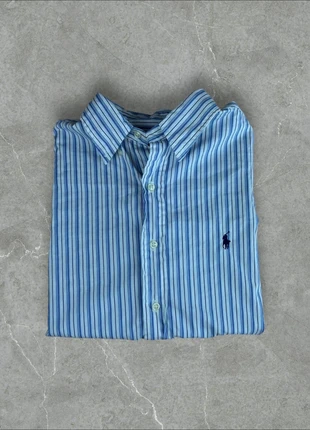 Chemise à rayures bleu Ralph Lauren taille M, brand: Ralph Lauren, condition: Very good, size: M, €29.00, €31.15 includes Buyer Protection Pro