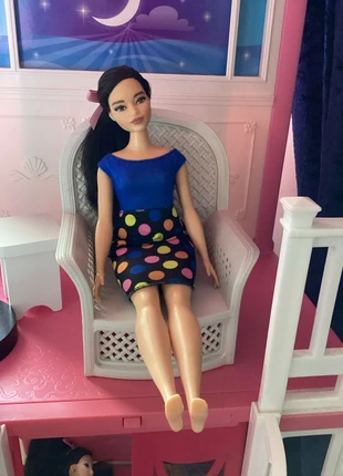 Barbie Fashionista #154 – Mattel Doll in Polka Dot Dress, brand: Barbie, condition: Very good, size: One size, £9.99, £11.09 includes Buyer Protection