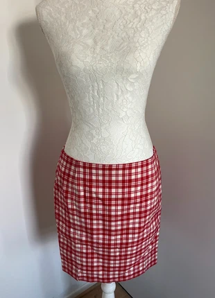 Jupe Bizzbee Femme (Blanc à Carreaux Rouges, L/40, Neuve), brand: BZB, condition: New with tags, size: L / 40 / 12, €5.80, €6.79 includes Buyer Protection Pro