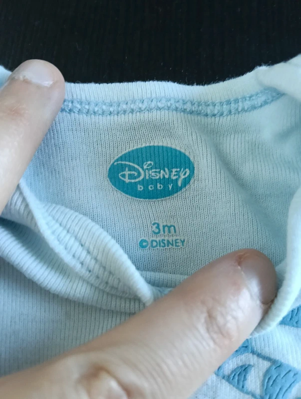 Lot de 2 body manches longues Disney Winnie l'Ourson 3 mois - photo numéro 2