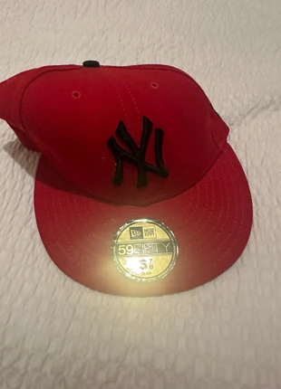 New Era cap red, brand: New Era, condition: Good, size: One size, £3.00, £3.85 includes Buyer Protection
