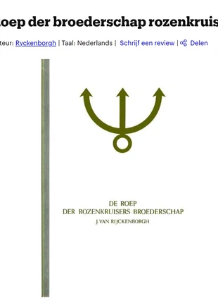 Roep der broederschap rozenkruis deel 1, état: Bon état, 12,25 €, 13,56 € Protection acheteurs incluse