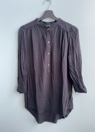 🖤 Chemise noire fluide - H&M taille 38 (EUR) 🖤, merk: H&M, staat: Heel goed, maat: M / 38 / 10, € 6,00, € 7,00 inclusief Kopersbescherming