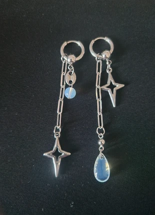 Y2k stainless steel earrings, marque: y2k, état: Neuf sans étiquette, 7,00 €, 8,05 € Protection acheteurs incluse