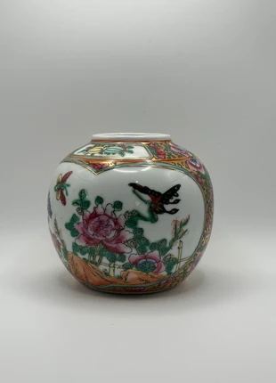 Vaso Ginger Jar Cinese Famille Rose, marque: jingdezhen, état: Comme neuf, 30,00 €, 32,20 € Protection acheteurs incluse