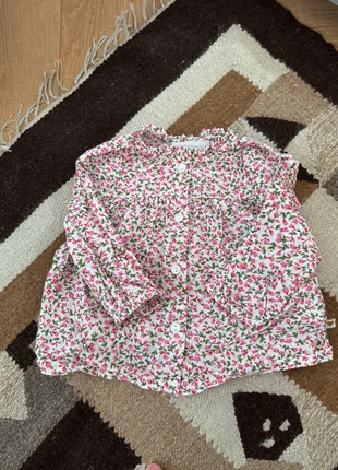 Blouse à fleurs 🌷- 6 mois, brand: Cadet Rousselle, condition: New without tags, size: 6-9 months / 68 cm, €3.00, €3.85 includes Buyer Protection