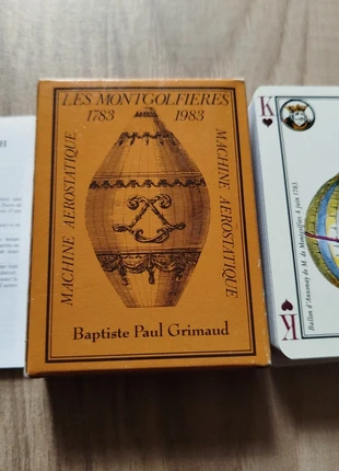 Jeu de cartes les montgolfières Grimaud vintage comme neuf, marque: Grimaud, état: Neuf sans étiquette, 9,00 €, 10,15 € Protection acheteurs incluse