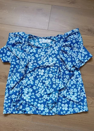 Blusa Azul Lefties, marca: Lefties, estado: Novo sem etiquetas, tamanho: 14 anos / 164 cm, €5.00, €5.95 inclui Proteção do Comprador