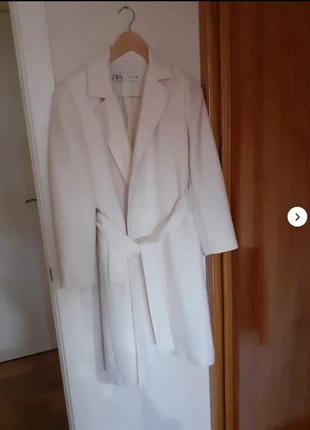 Abrigo mujer color crudo Zara, brand: Zara, condition: Very good, size: XS / 34 / 6, €31.00, €33.25 includes Buyer Protection