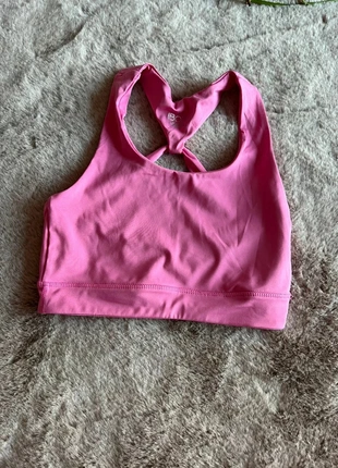 Brassière de sport rose H&M - Taille M, marque: H&M, état: Très bon état, taille: M, 5,00 €, 5,95 € Protection acheteurs incluse