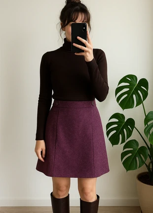 Laura Ashley Moon 100% Wool Skirt, brand: Laura Ashley, condition: Very good, size: XL / 14, £30.00, £32.20 includes Buyer Protection