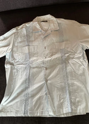 Lichtblauw Hawaistyle hemd XL merk Conwell, merk: Conwell, staat: Heel goed, maat: XL, € 5,00, € 5,95 inclusief Kopersbescherming